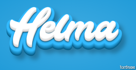 Helma Text Effect