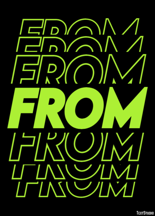 From Text Effect