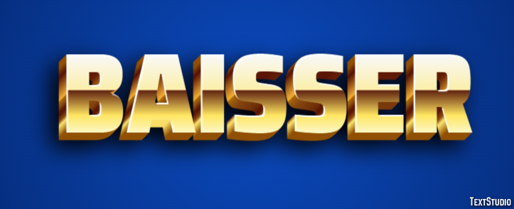 Baisser Effet de Texte