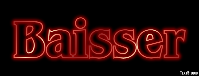 Baisser Effet de Texte