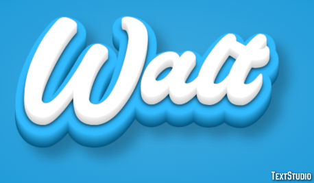 Walt Text Effect