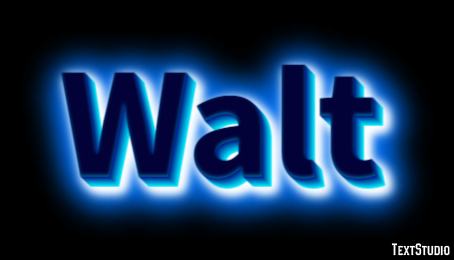 Walt Text Effect