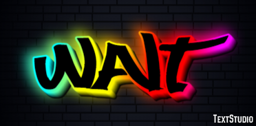 Walt Text effect