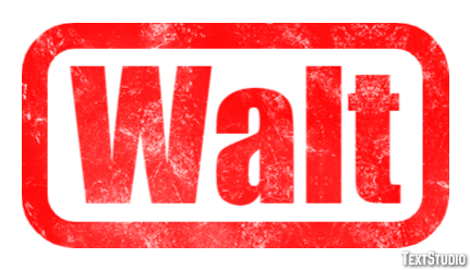 Walt Text Effect