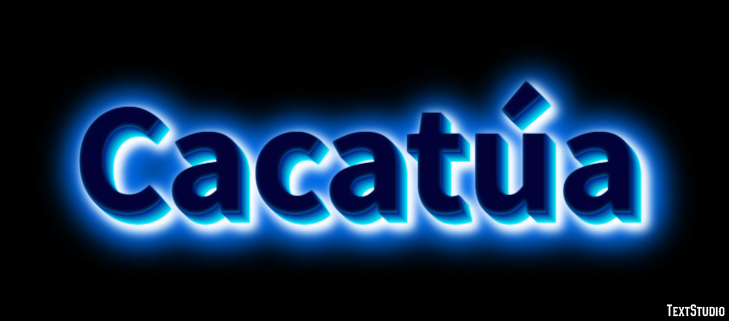 Cacatúa Efecto de Texto