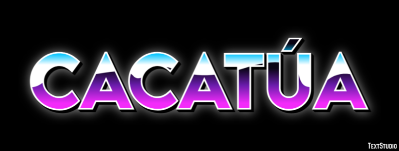 Cacatúa Tekst Effect