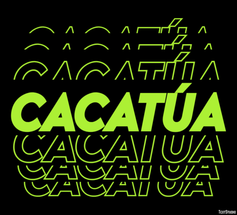 Cacatúa Efecto de texto
