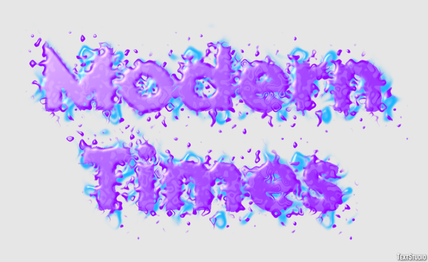 Modern Times Text Effect
