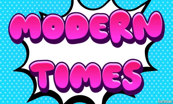 Modern Times Text Effect