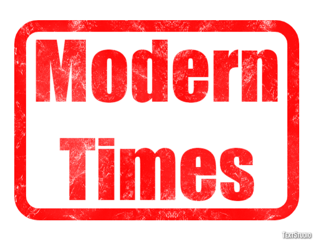 Modern Times Text Effect