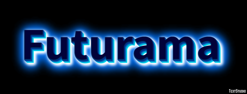 Futurama Text Effect
