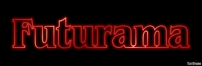 Futurama Text Effect
