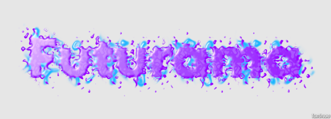 Futurama Text Effect