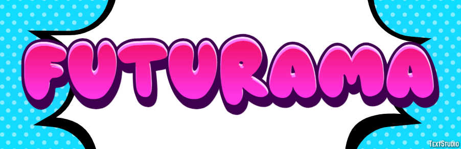 Futurama Text Effect