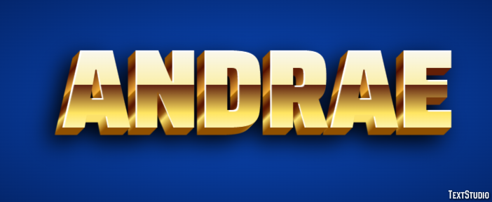 Andrae Text Effect
