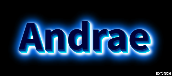 Andrae Text Effect
