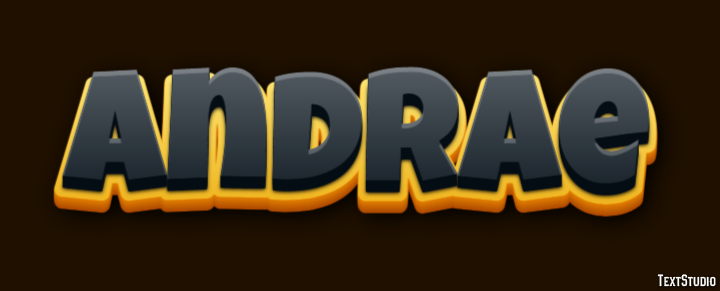 Andrae Text Effect