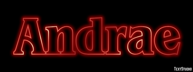 Andrae Text Effect