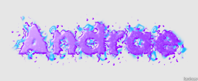 Andrae Text effect