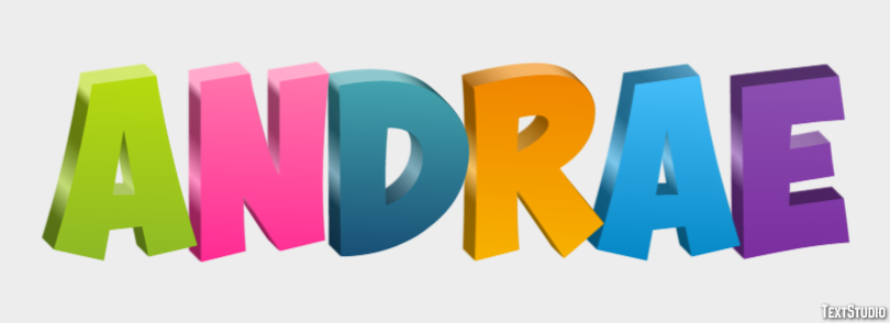 Andrae Text Effect