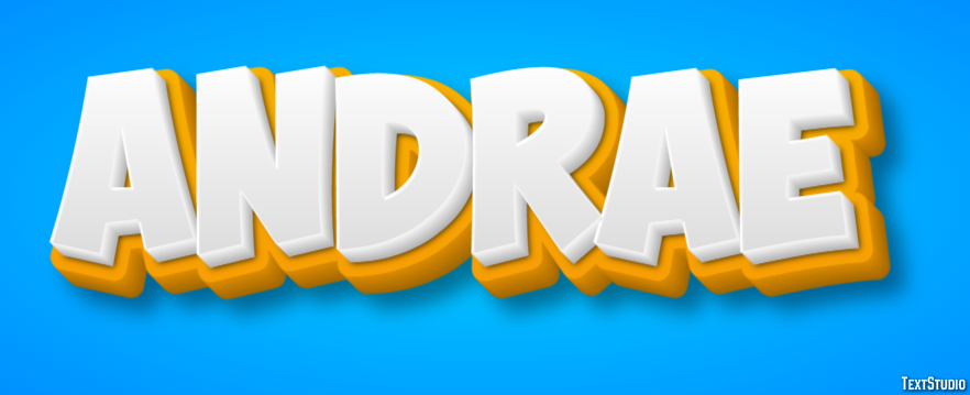 Andrae Text Effect