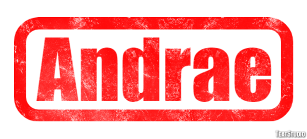 Andrae Text effect