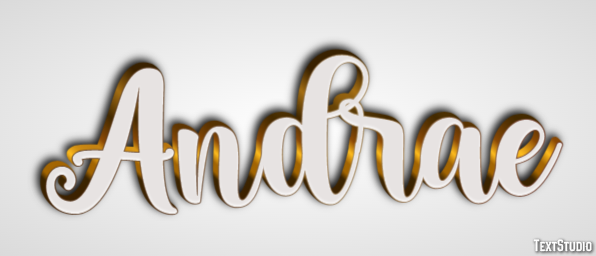 Andrae Text effect