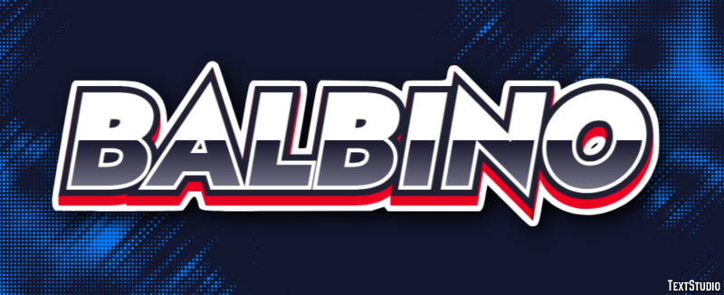 Balbino Efecto de texto
