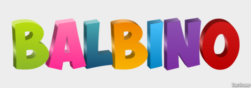 Balbino Efecto de Texto