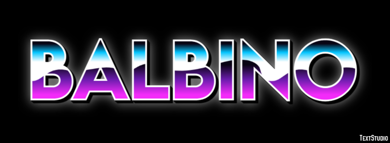 Balbino Efecto de texto