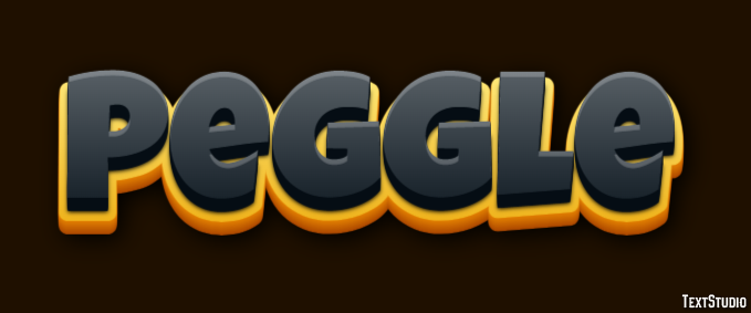Peggle テキスト効果