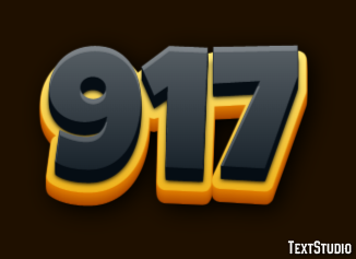 917 Tekst Effect