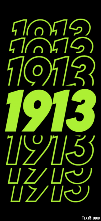 1913 Metin efekti
