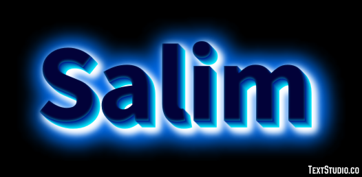 Salim Texteffekt