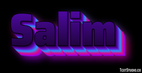 Salim Texteffekt