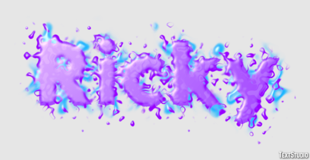 Ricky Text effect