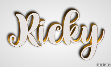 Ricky Text Effect
