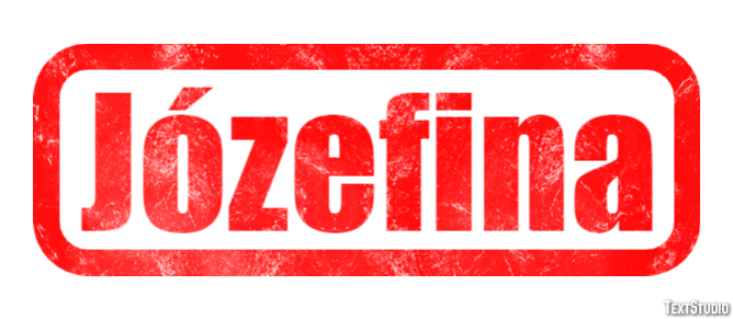 Józefina Efekt tekstowy