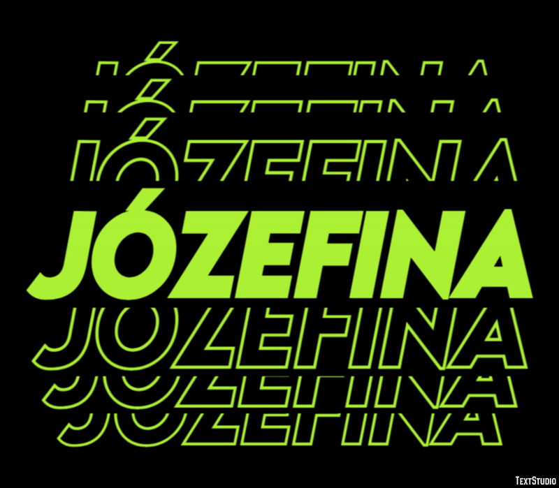 Józefina Effetto testo