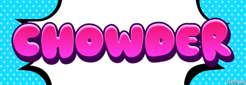 Chowder Efecto de Texto