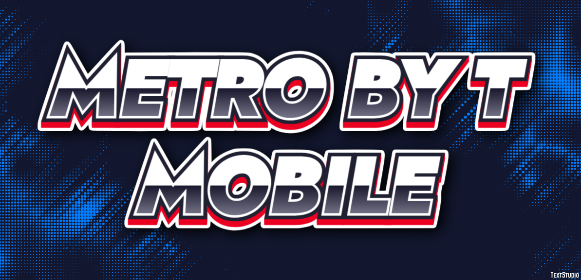 Metro By T Mobile Effetto testo