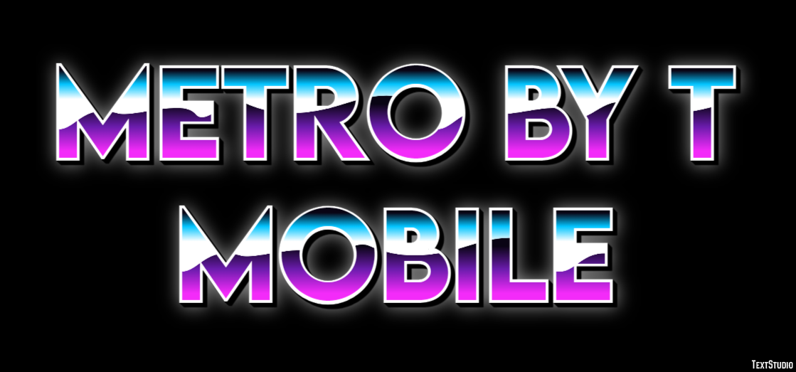 Metro By T Mobile Effetto testo