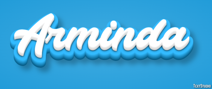 Arminda Text effect