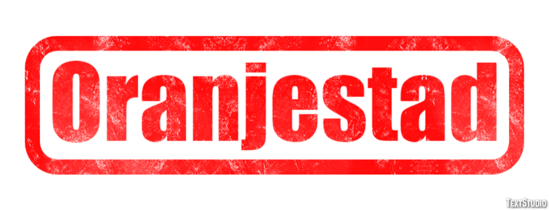 Oranjestad Efekt tekstowy