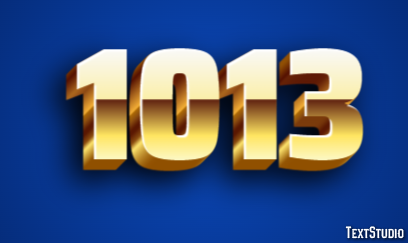 1013 Effetto testo