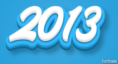 2013 Text Effect
