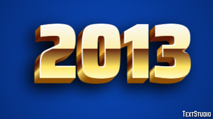 2013 Text Effect