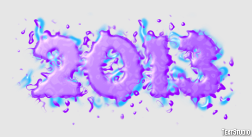 2013 Text Effect