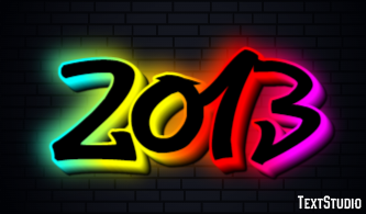 2013 Efecto de Texto