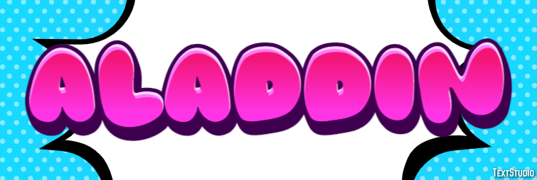 Aladdin Effet de Texte